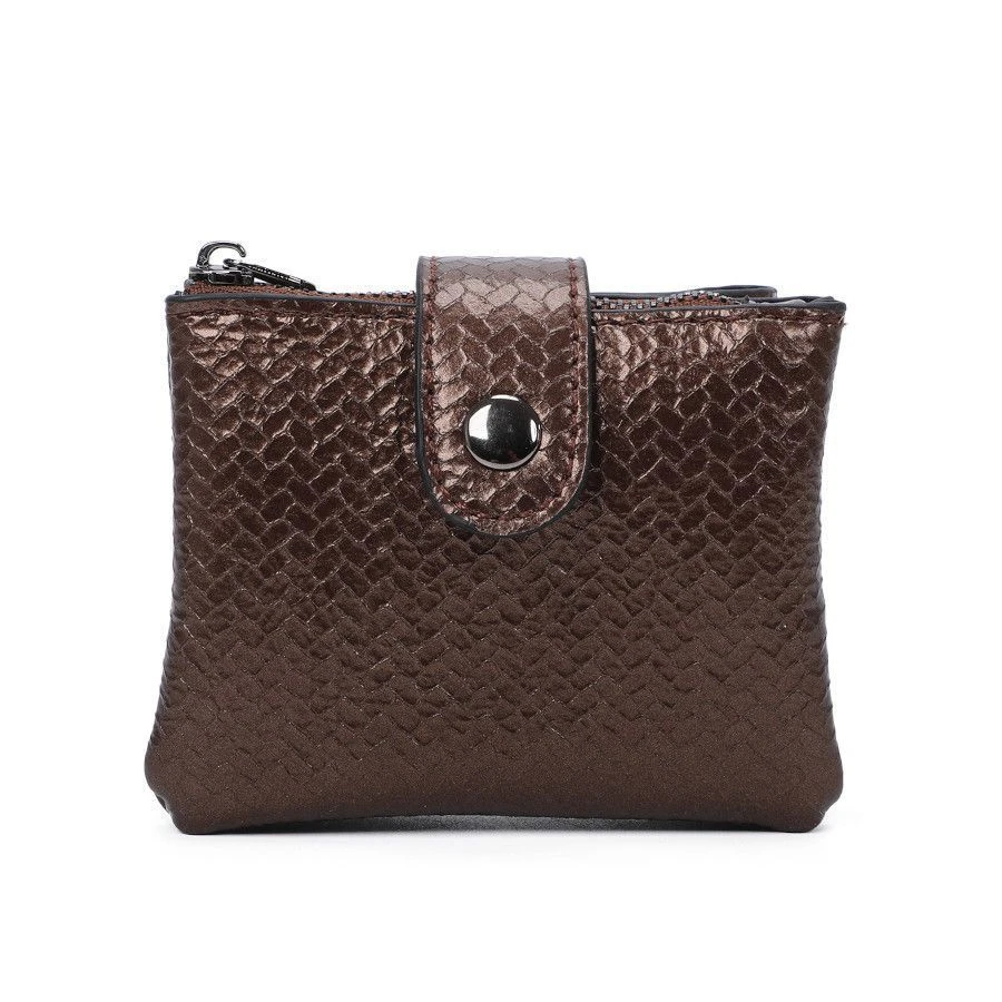 Petit Porte-monnaie Imprimé Croco Zippé Et Patte à Pression 16 Petit Porte-monnaie Imprimé Croco Zippé Et Patte à Pression – Image 14