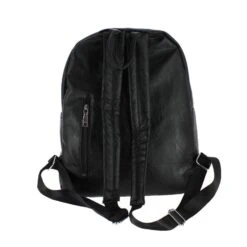 Sac à Dos Zippé En 2 Poches Frontale Zippée Noir - Lot De 6 -Accessoires De Mode pdtimg 4780577hd