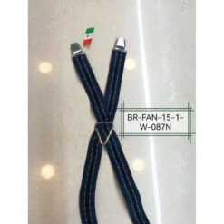 Bretelles Fantaisie à Pinces Et Croisillon Dorsal Métallique -Accessoires De Mode pdtimg 4788971hd