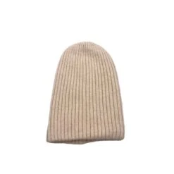 Bonnet Tombant Tricot Côtelé En Acrylique Coloris MIX -Accessoires De Mode pdtimg 4796456hd