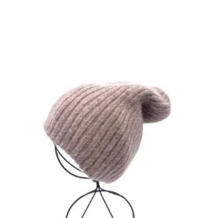 Bonnet Tombant Tricot Côtelé En Acrylique Coloris MIX -Accessoires De Mode pdtimg 4796469hd