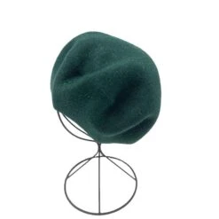 Béret En Viscose Avec Mélange Vert Bouteille Bordé à Strass 10 Béret En Viscose Avec Mélange Vert Bouteille Bordé à Strass -Accessoires De Mode pdtimg 4799519hd