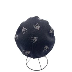 Béret Multimatière Coloris MIX Imprimé Animal à Strass -Accessoires De Mode pdtimg 4799603hd