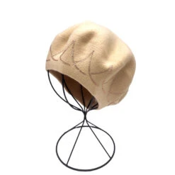 Béret En Viscose Avec Mélange Bordé à Strass Coloris MIX -Accessoires De Mode pdtimg 4799934hd