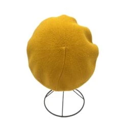 Béret En Viscose Avec Mélange Moutarde Bordé à Strass -Accessoires De Mode pdtimg 4799946hd