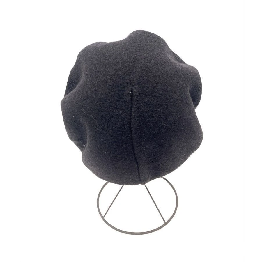 Béret En Viscose Avec Mélange Noir Bordé à Strass 7 Béret En Viscose Avec Mélange Noir Bordé à Strass – Image 5