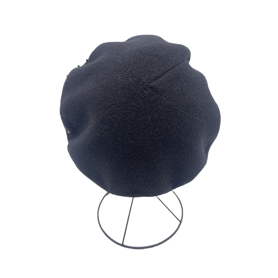 Béret Orné De Strass Et Bijoux Tricoté Acrylique Coloris MIX 4 Béret Orné De Strass Et Bijoux Tricoté Acrylique Coloris MIX – Image 2