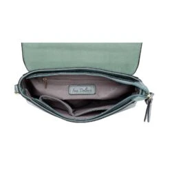 Sac Arrondi Sous Rabat à Boucle Et Bandoulière Amovible Olive -Accessoires De Mode pdtimg 4815284hd