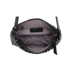 Sac Baguette Noir Avec Matelassage à Détail De Chaîne -Accessoires De Mode pdtimg 4819113hd