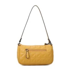 Sac Baguette Safran Avec Matelassage à Détail De Chaîne -Accessoires De Mode pdtimg 4819123hd