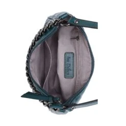 Sac Baguette Vert Pin Avec Matelassage à Détail De Chaîne -Accessoires De Mode pdtimg 4819136hd