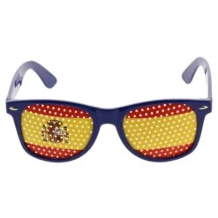 Lunettes Solaire à Verres Motif Au Drapeau Espagne -Accessoires De Mode pdtimg 4885004hd