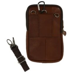 Pochette En Cuir à Accroche Pour Ceinture Et Multipoches -Accessoires De Mode pdtimg 4886258hd