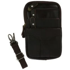 Pochette En Cuir à Accroche Pour Ceinture Et Multipoches -Accessoires De Mode pdtimg 4886259hd