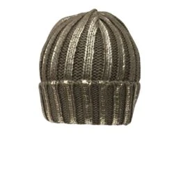 Bonnet à Revers En Tricot Torsadé Brillant Coloris MIX -Accessoires De Mode pdtimg 4891223hd