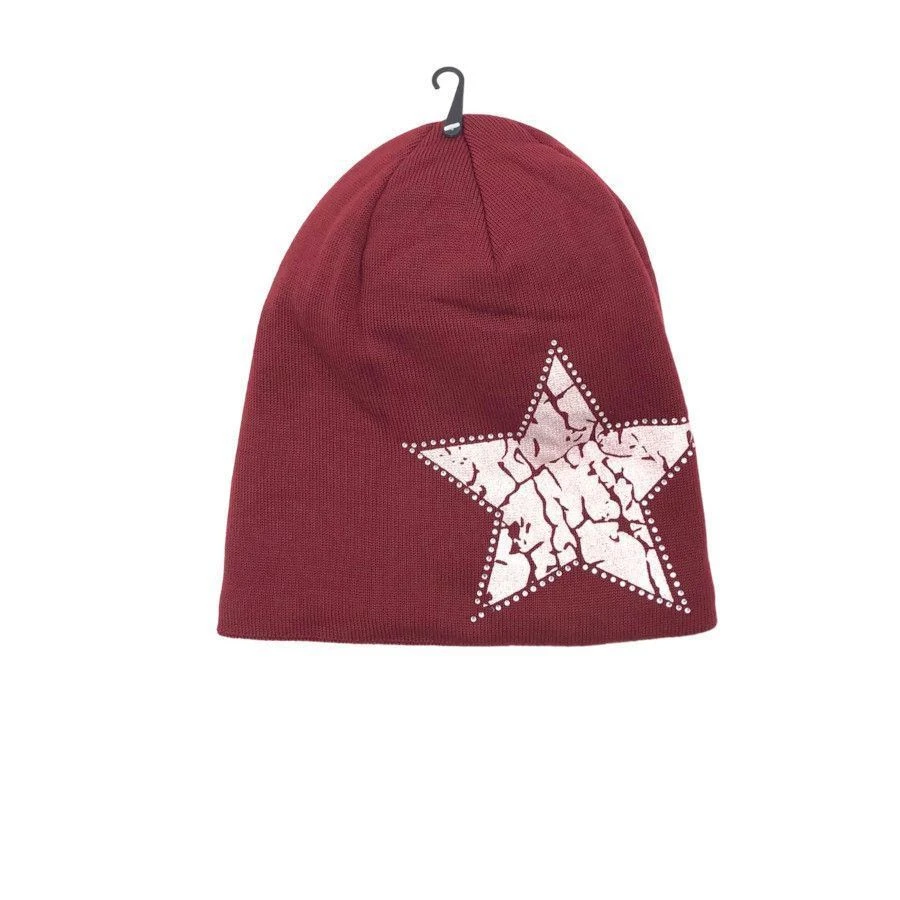 Bonnet Motif étoile à Strass Avec Doublure Polaire Coloris MIX 17 Bonnet Motif étoile à Strass Avec Doublure Polaire Coloris MIX – Image 15