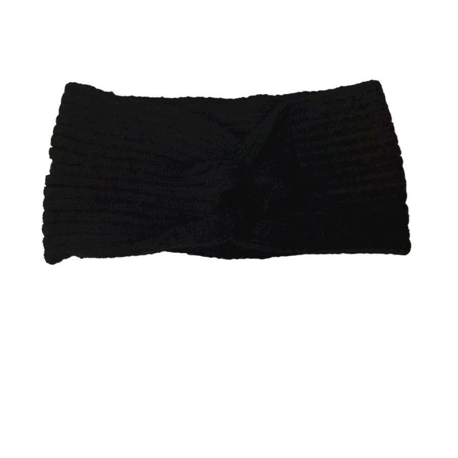 Bandeau Croisé Devant En Maille Unie à Torsades 4 Bandeau Croisé Devant En Maille Unie à Torsades – Image 2