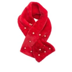Assortiment Foulard En Fausse Fourrure Agrémenté Perles -Accessoires De Mode pdtimg 4895186hd