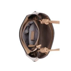 Sac à Main 2 Pièces Imitation Cuir Sable Avec Pochette -Accessoires De Mode pdtimg 4895894hd