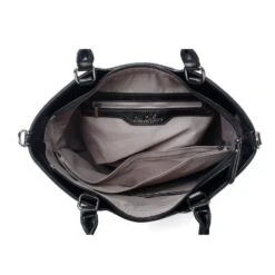 Sac En Grand Format Zippé Avec 2 Poignées Noir -Accessoires De Mode pdtimg 4898276hd