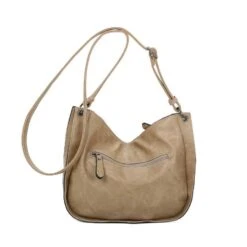 Sac Besace Souple Avec Sangle D'épaule Sable -Accessoires De Mode pdtimg 4898363hd