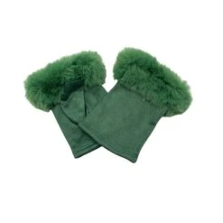 Gants Demi-doigts à Fausse Fourrure Coloris Au Choix -Accessoires De Mode pdtimg 4902055hd