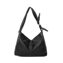 Sac En Simili Cuir Souple Avec Une Poignée Stylée Noir -Accessoires De Mode pdtimg 4906279hd