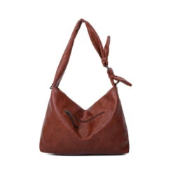 Sac En Simili Cuir Souple Avec Une Poignée Stylée Camel -Accessoires De Mode pdtimg 4906285hd