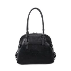 Grand Sac Porté Sur L'épaule à L'aspect Cuir Noir -Accessoires De Mode pdtimg 4906316hd
