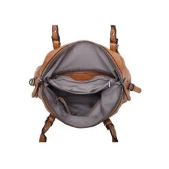 Grand Sac Porté Sur L'épaule à L'aspect Cuir Moutarde -Accessoires De Mode pdtimg 4906332hd