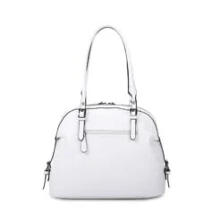 Grand Sac Porté Sur L'épaule à L'aspect Cuir Blanc -Accessoires De Mode pdtimg 4906343hd