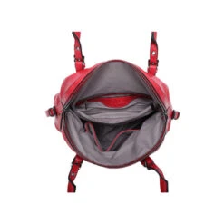 Grand Sac Porté Sur L'épaule à L'aspect Cuir Rouge -Accessoires De Mode pdtimg 4906344hd