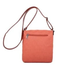 Sac Bandoulière Orange Avec Poche Avant Et Boucle -Accessoires De Mode pdtimg 4913124hd