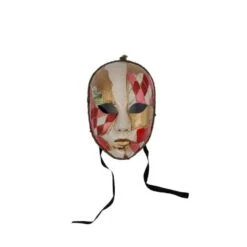 Masque Vénitien Visage Avec Décor Mosaïque à Paillettes -Accessoires De Mode pdtimg 4918209hd