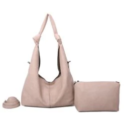 Sac Fourre-tout De Style Hobo Avec Pochette Intérieure -Accessoires De Mode pdtimg 4918307hd