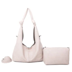 Sac Fourre-tout De Style Hobo Avec Pochette Intérieure -Accessoires De Mode pdtimg 4918317hd