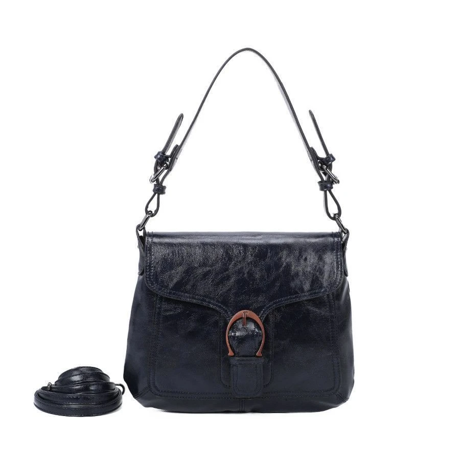 Sac Porté épaule En Simili Cuir Modèle Avec Un Rabat 8 Sac Porté épaule En Simili Cuir Modèle Avec Un Rabat – Image 6