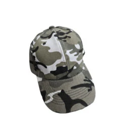 Casquette Baseball En Toile Imprimée Armée Camouflage -Accessoires De Mode pdtimg 4920589hd