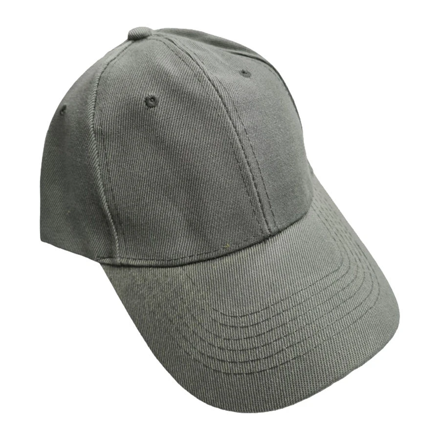 Casquette Unie Avec Sangle Serrage à L'arrière En Velcro 11 Casquette Unie Avec Sangle Serrage à L'arrière En Velcro – Image 9