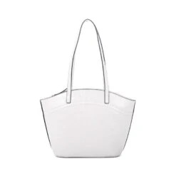 Sac Cabas Aspect Cuir Lisse à Longue Anses Fermeture Zip 26 Sac Cabas Aspect Cuir Lisse à Longue Anses Fermeture Zip -Accessoires De Mode pdtimg 4920642hd