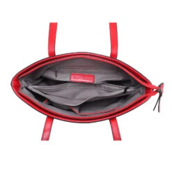 Sac Cabas Aspect Cuir Lisse à Longue Anses Fermeture Zip 37 Sac Cabas Aspect Cuir Lisse à Longue Anses Fermeture Zip -Accessoires De Mode pdtimg 4920653hd