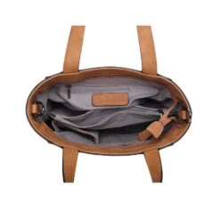 Cabas Porté à L'épaule Design Avec Empiècement Texturé -Accessoires De Mode pdtimg 4920679hd