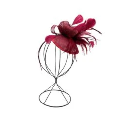 Serre-tête De Cérémonie à Fleur Ornement De Plumes Coloris Au Choix -Accessoires De Mode pdtimg 4920892hd