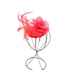 Serre-tête De Cérémonie à Fleur Ornement De Plumes Coloris Au Choix -Accessoires De Mode pdtimg 4920896hd