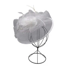 Bibi De Cérémonie Design à Fleur Et Des Belles Plumes Coloris Au Choix -Accessoires De Mode pdtimg 4920968hd