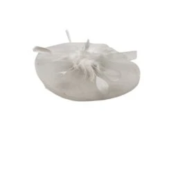 Bibi De Cérémonie Embelli De Plume En Forme De Fleur -Accessoires De Mode pdtimg 4921259hd