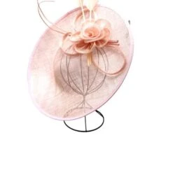 Chapeau De Cérémonie En Sisal à Motif Floral Appliqué Coloris Au Choix -Accessoires De Mode pdtimg 4921339hd