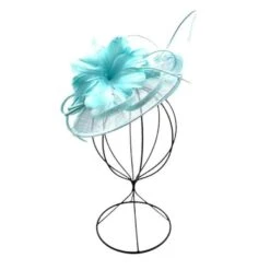 Bibi De Cérémonie Décoré D'une Grande Fleur En Plumes -Accessoires De Mode pdtimg 4921543hd