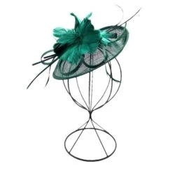 Bibi De Cérémonie Décoré D'une Grande Fleur En Plumes -Accessoires De Mode pdtimg 4921546hd