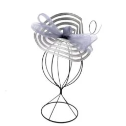 Bibi De Cérémonie Design En Rayures Circulaire Avec Nœud -Accessoires De Mode pdtimg 4921632hd